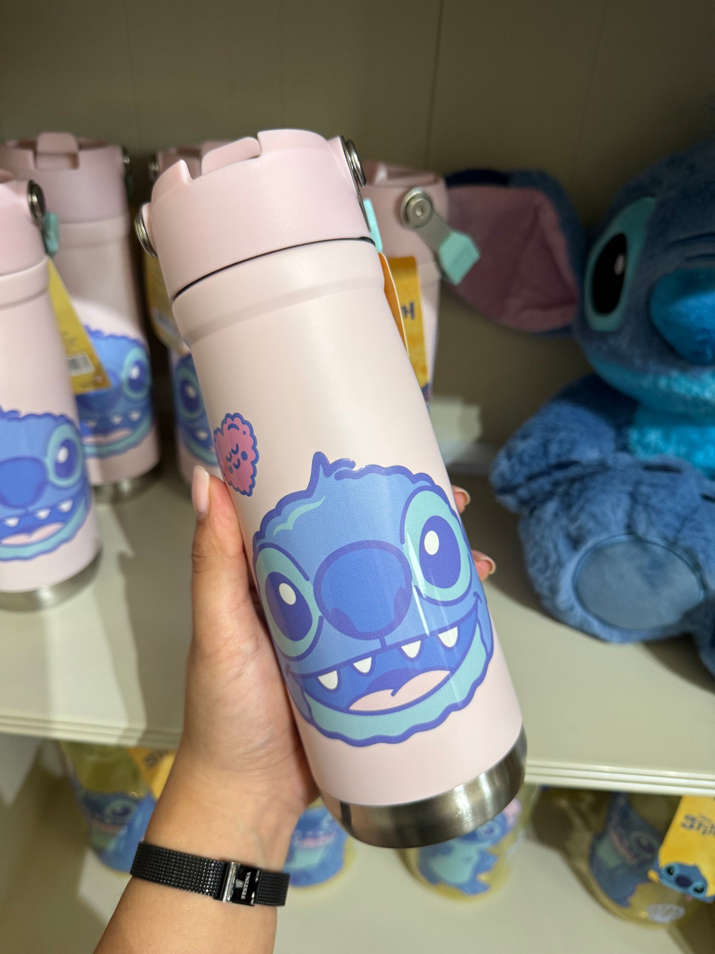 Botella Stitch con Tapa Insulada – 600 ml | Térmica y Hermética